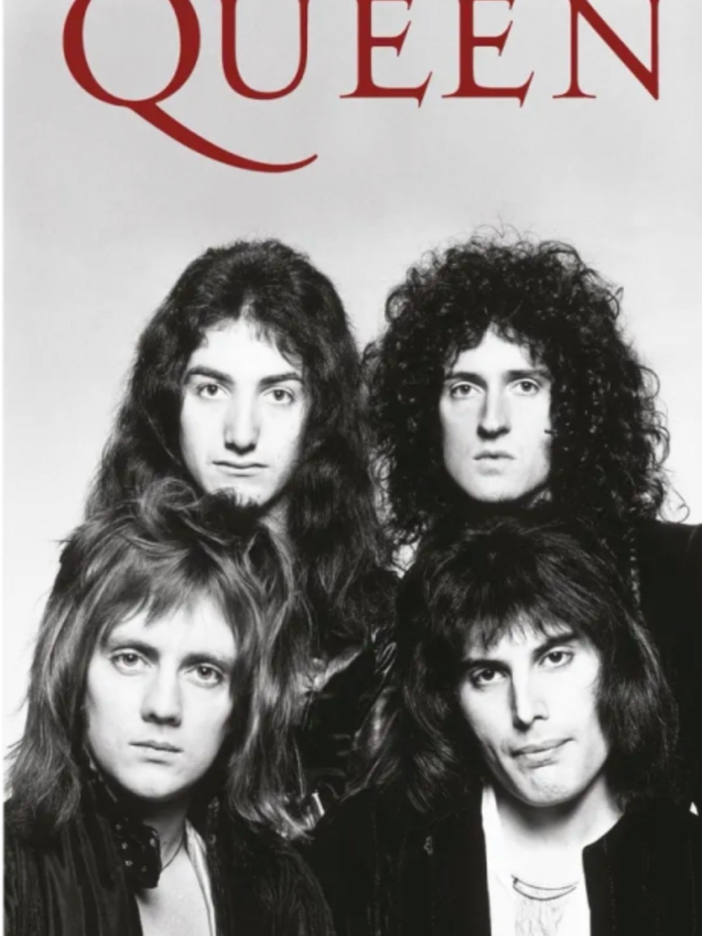 Queen Band Black & White Poster Aprox Size 24x36 Inches